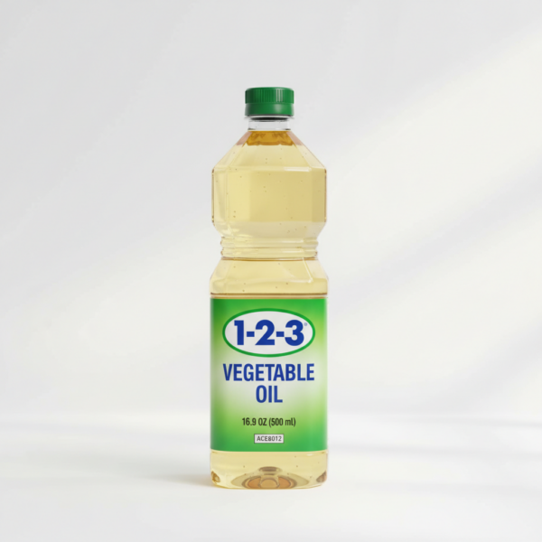 1-2-3 VEGETABLE OIL 16.9 OZ - ACE8012