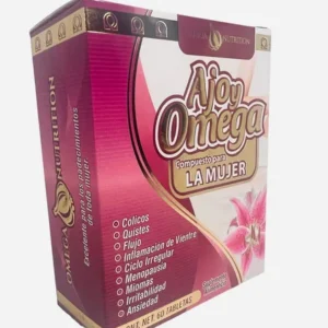 AJO Y OMEGA LA MUJER 60 CT