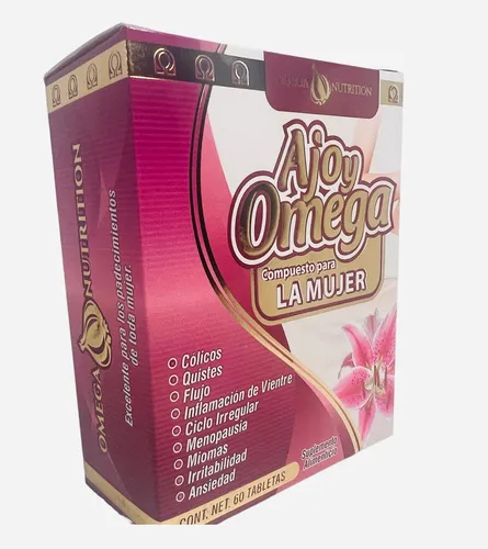 AJO Y OMEGA LA MUJER 60 CT