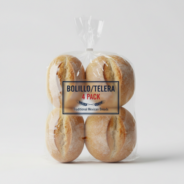 BOLILLO/TELERA 4 PACK