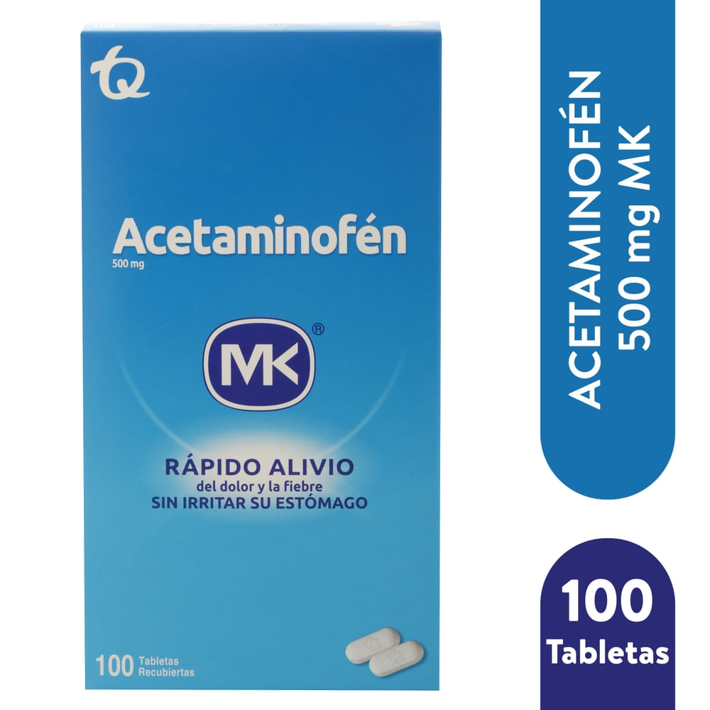ACETAMINOFEM MK 100 CT: imagen 1