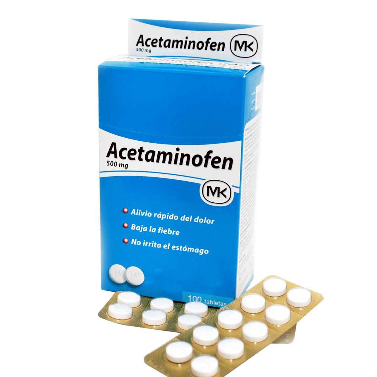 ACETAMINOFEN 10/500 MG: imagen 1