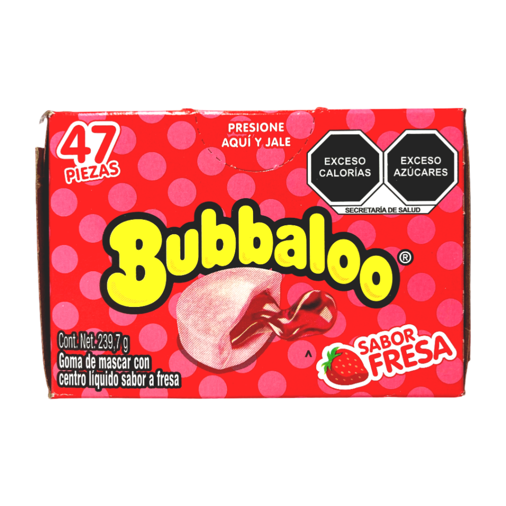 ADAMS BUBBALOO FRESA 47 CT
