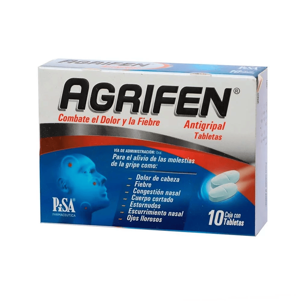 AGRIFEN ANTIGRIPAL 10 CT: imagen 1