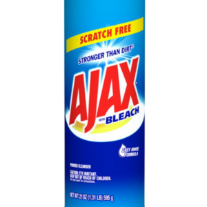 AJAX POWDER CLEANSER BLEACH 21 OZ