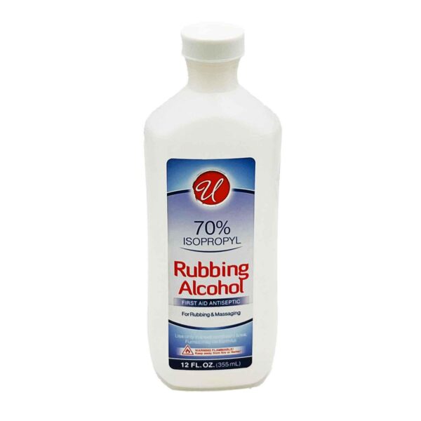 ALCOHOL 70% 12 OZ