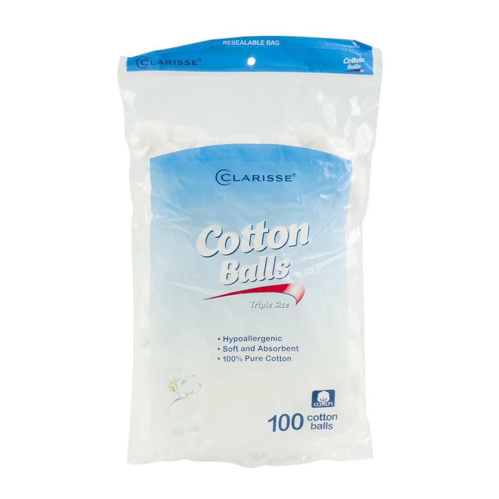 ALGODON CLARISSE BOLAS DE ALGODON 100 CT