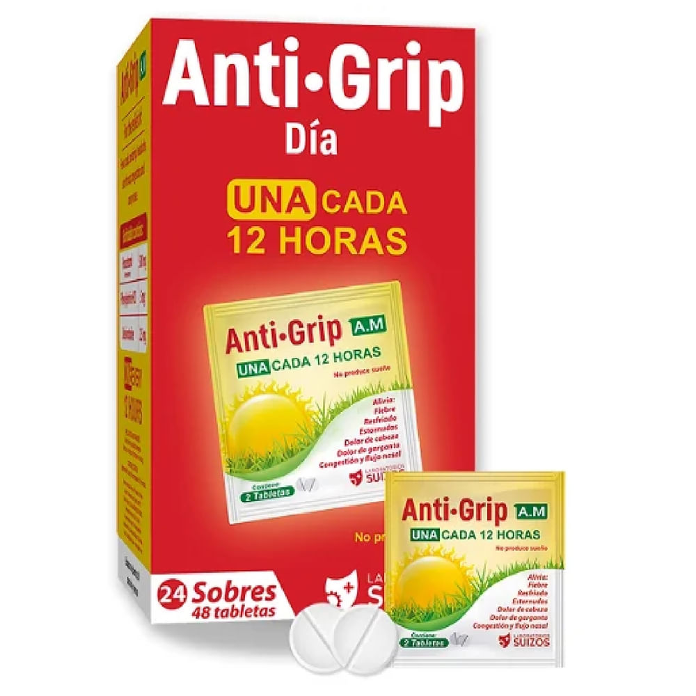 ANTIGRIPAL TE 24/2 CT: imagen 1