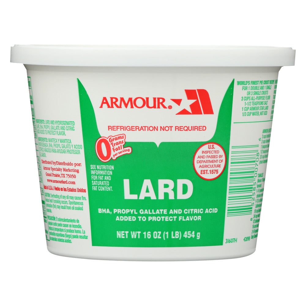 ARMOUR LARD 1.0 Lbs: imagen 1