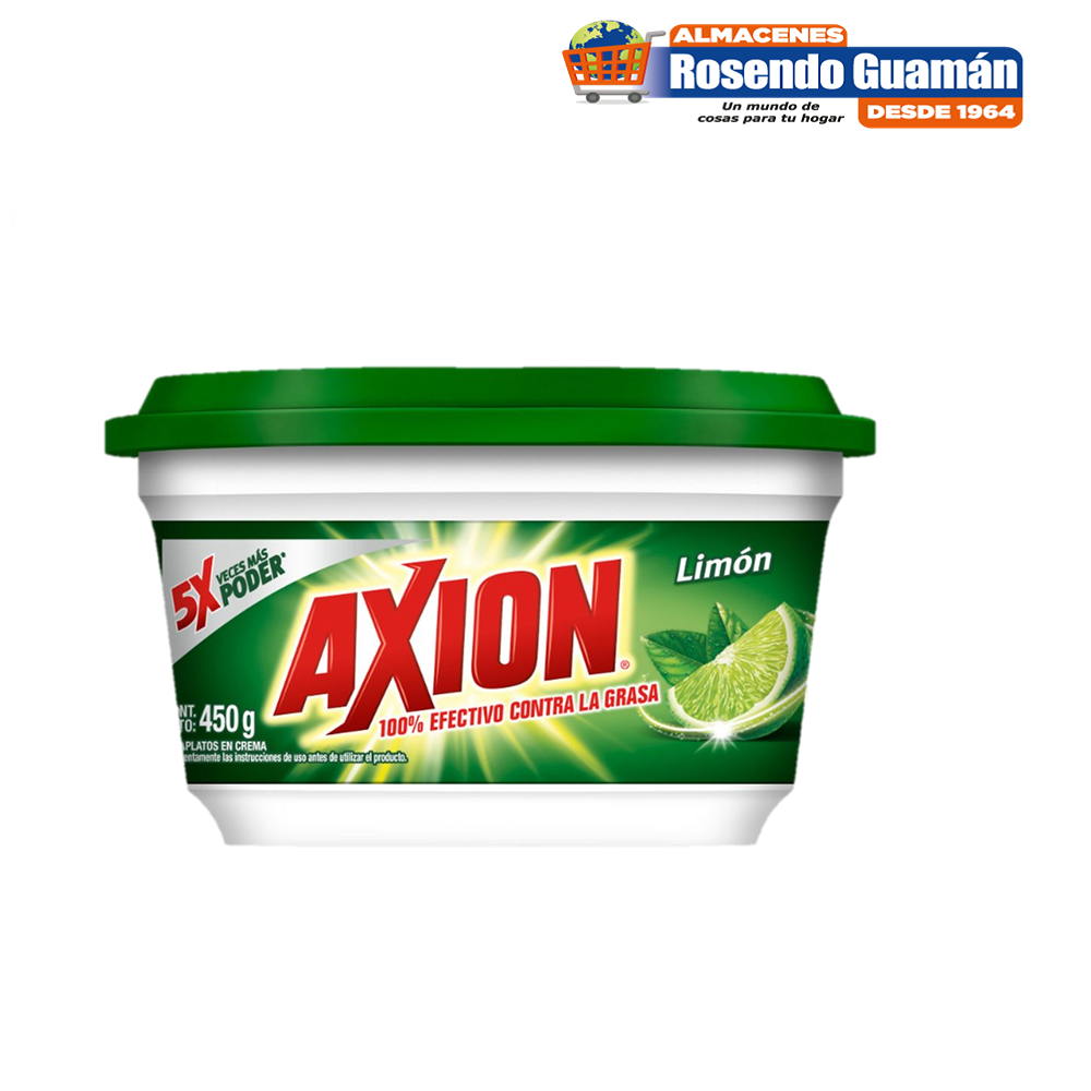 AXION JABON ARRANCA GRASA 450 GR: imagen 1