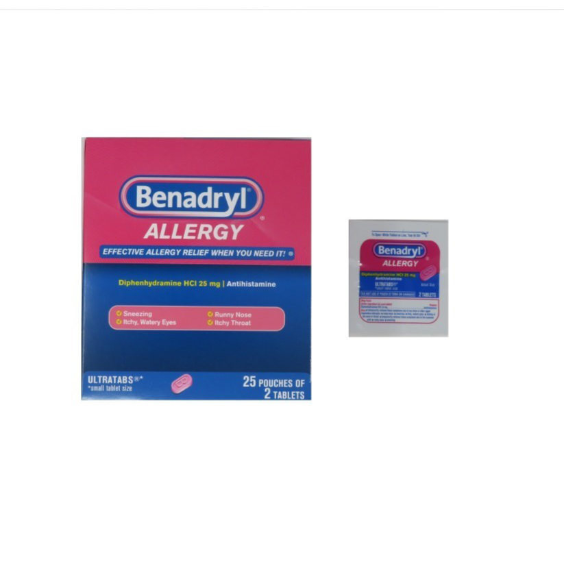 BENADRYL TABLE 25 SOBRES: imagen 1