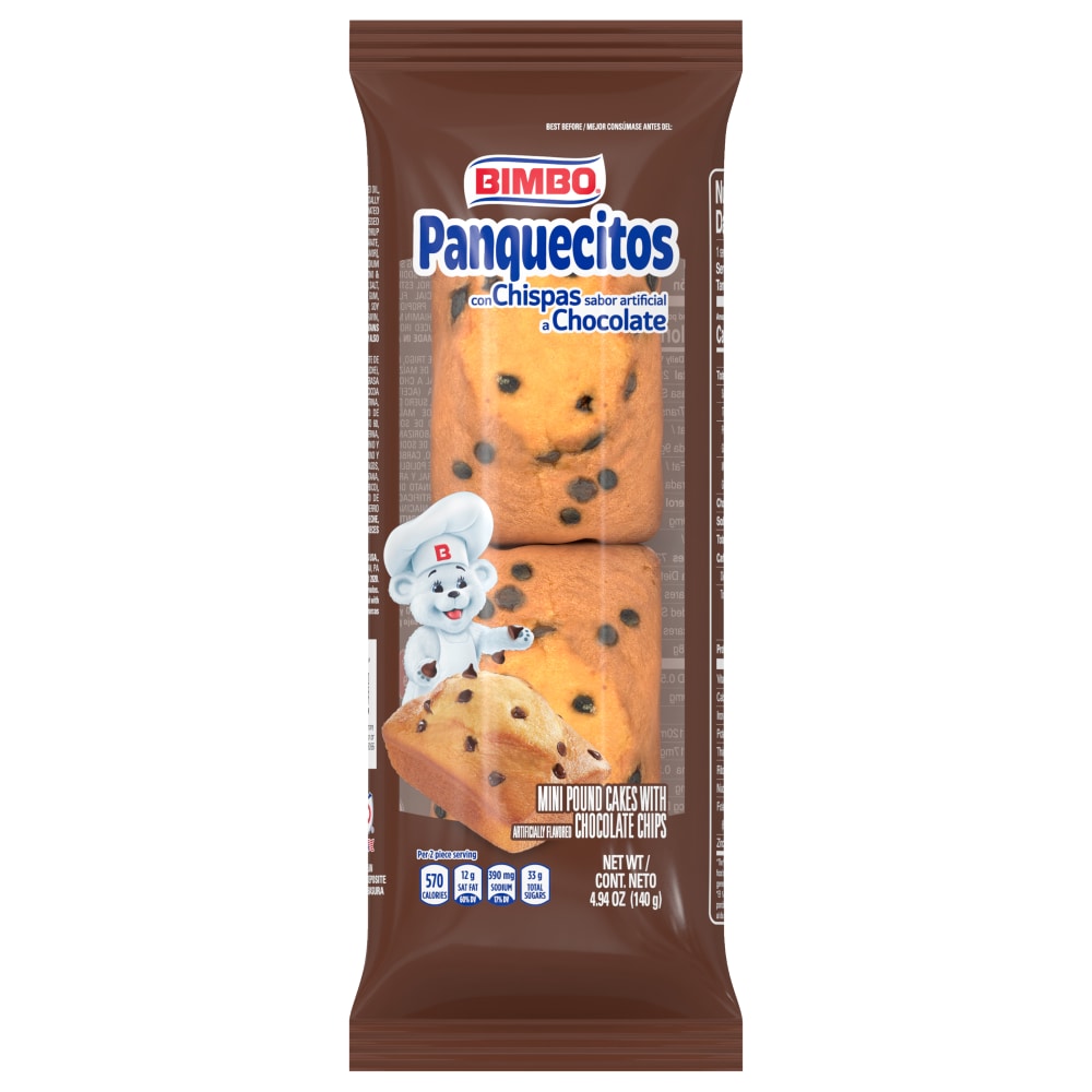 BIMBO Panque Gota Choc. OZ - 008778: imagen 1