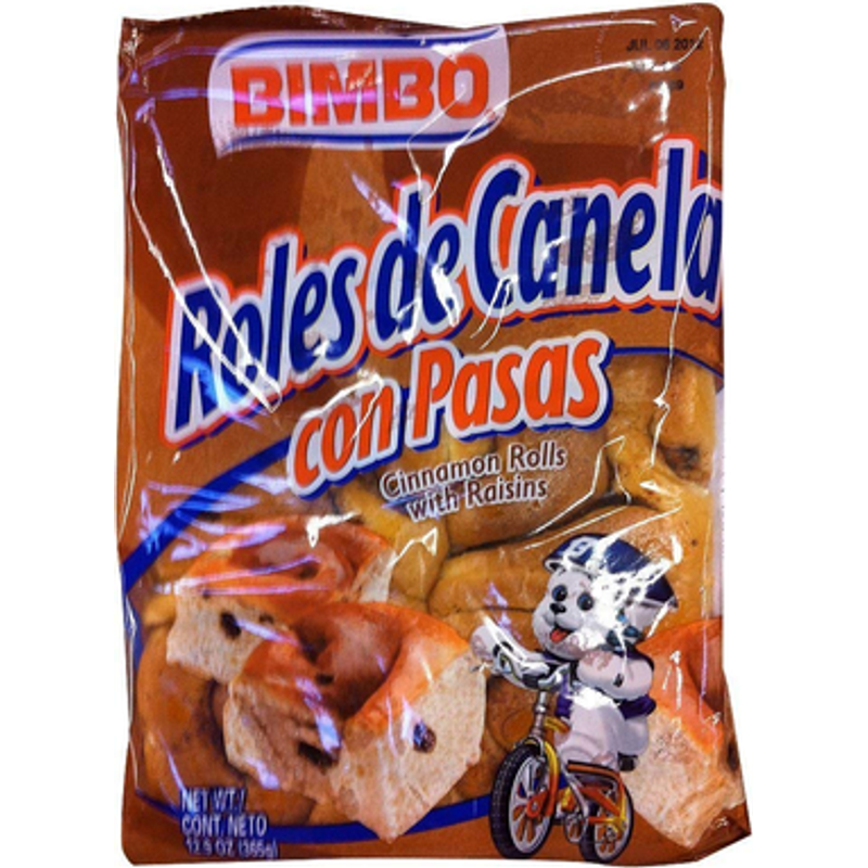 BIMBO Roles Canela 6ct.12.9 OZ - 008785: imagen 1