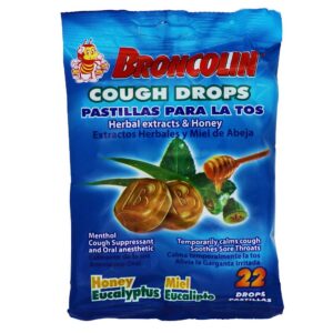 BRONCOLIN PASTILLAS EUCALIPTO 22 CT