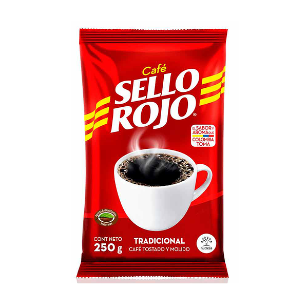CAFE SELLO ROJO 250 GR