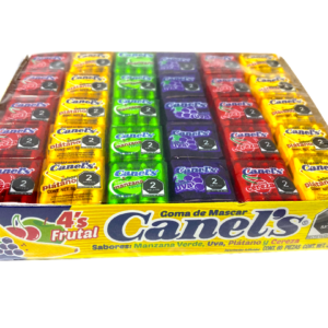 CANELS 4PST FRUTAS ASST.S 60 CT