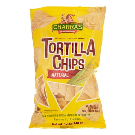 CHARRAS TORTILLA CHIP 8/12 OZ