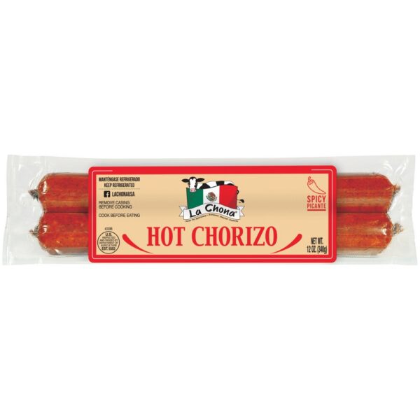 CHONA CHORIZO PICANTE 12 OZ.