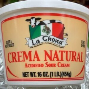 CHONA CREMA NATURAL 16 oz