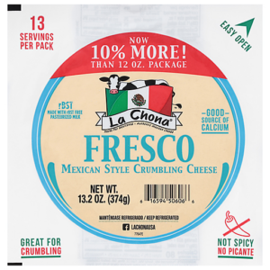 CHONA QUESO FRESCO 12 OZ