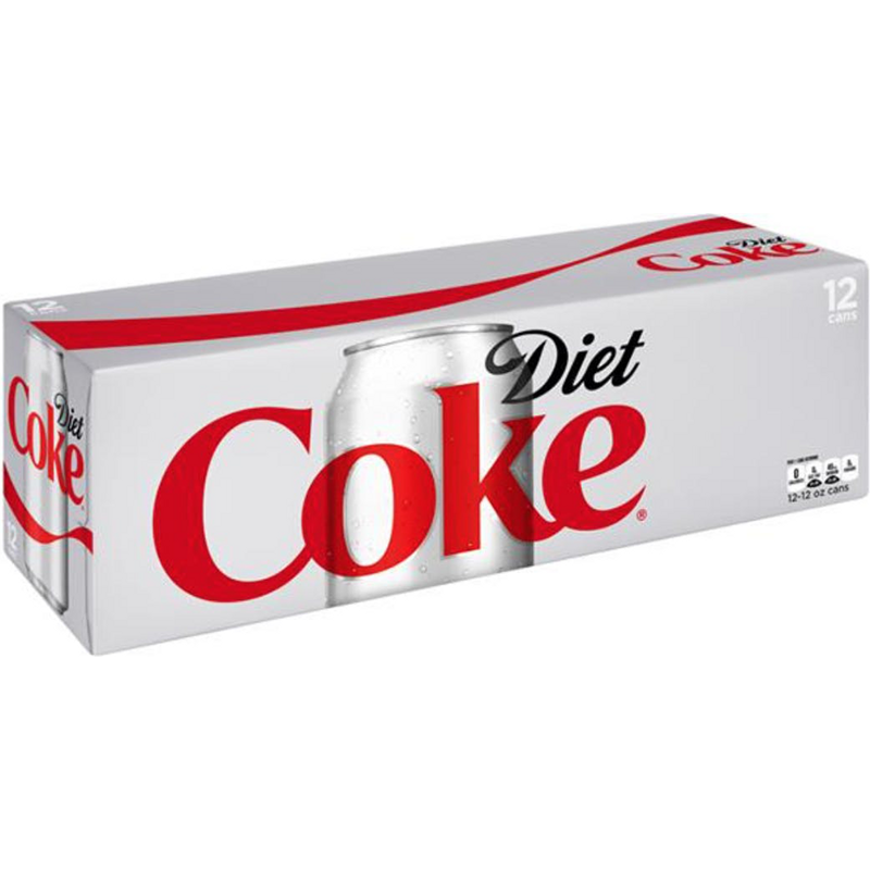 COCA COLA DIET COKE FP 12PKP 144 OZ: imagen 1
