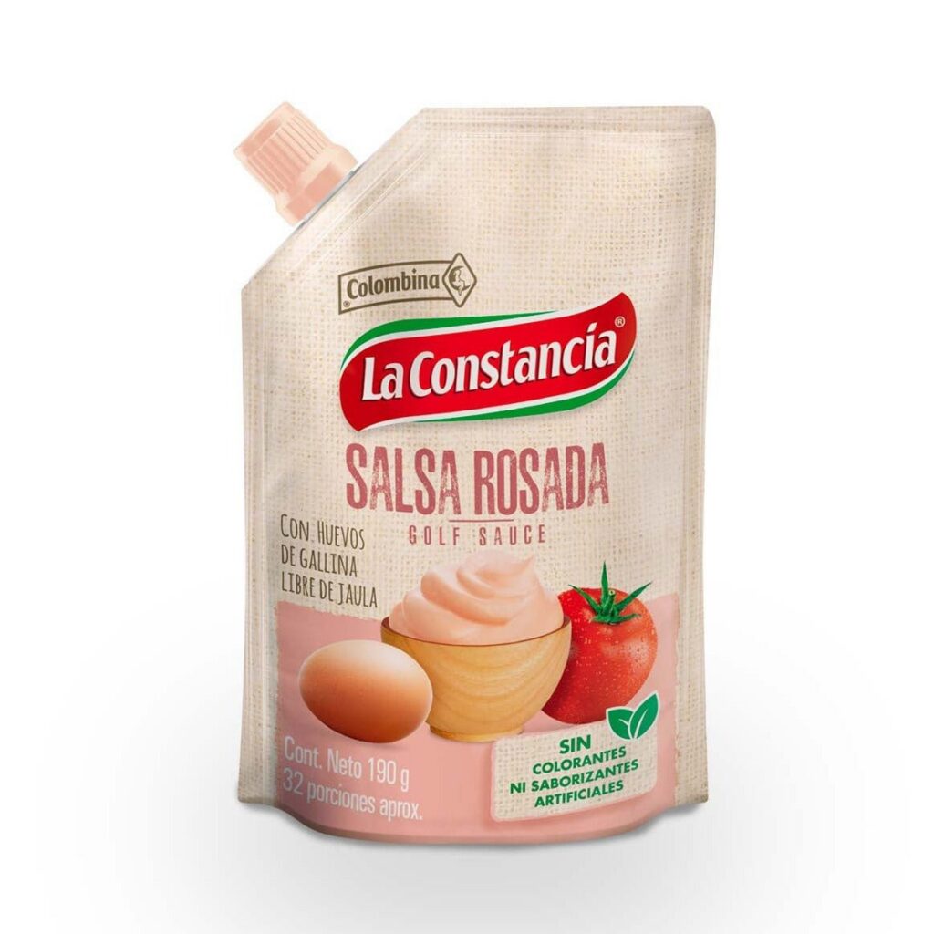 CONSTANCIA SALSA ROSADA 190 GR