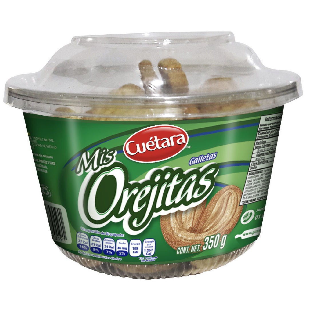 CUETARA OREJITAS 12/ OZ: imagen 1