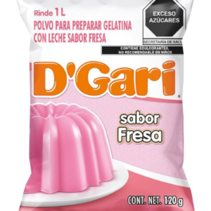 D' GARI GELATINA FRESA 120GR