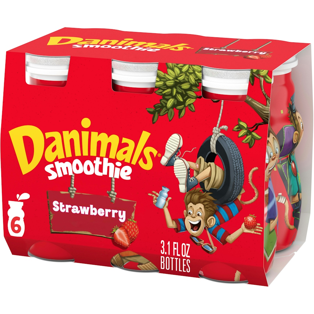 DANIMALS FRESA 6/3.1 oz: imagen 1