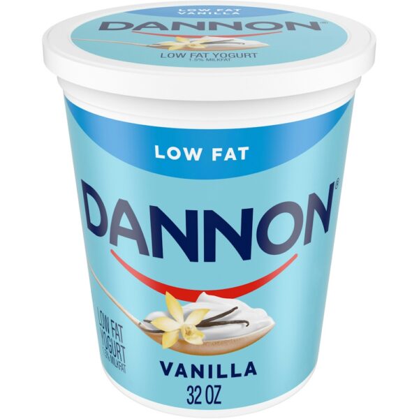 DANNON NATURAL LOWFAT VANILLA 32 OZ