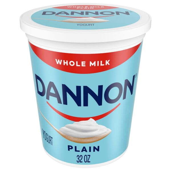DANNON NATURAL PLAIN YOGURT 32.0 OZ