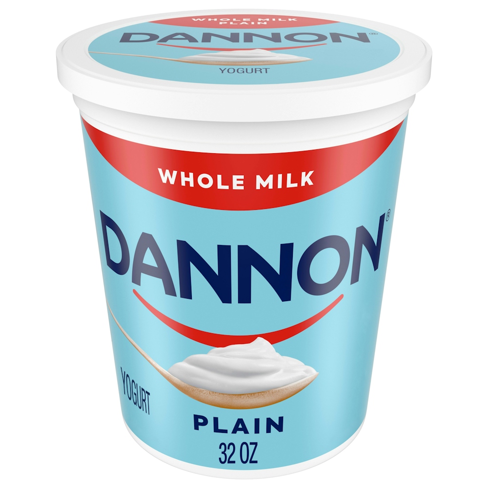 DANNON NATURAL PLAIN YOGURT 32.0 OZ: imagen 1