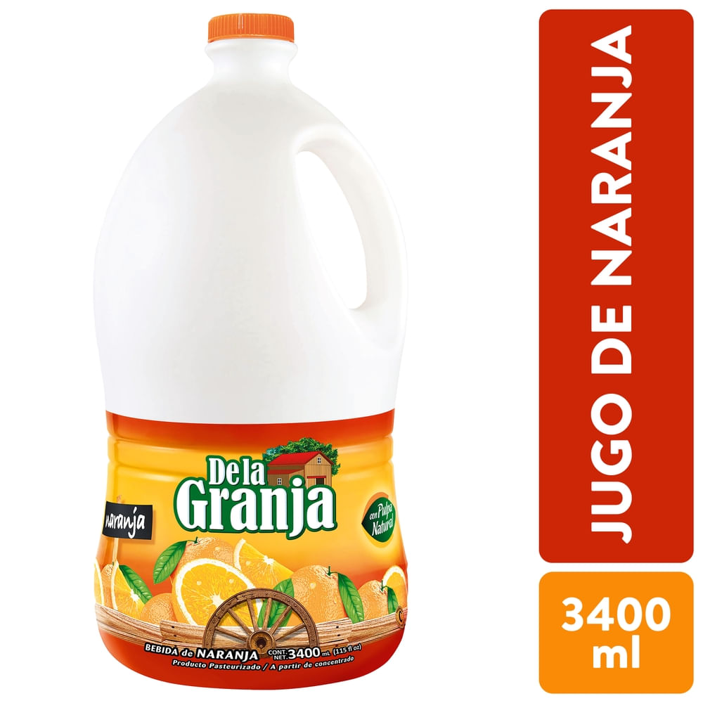 DE LA GRANJA JUGO NARANJA 1 GL: imagen 1