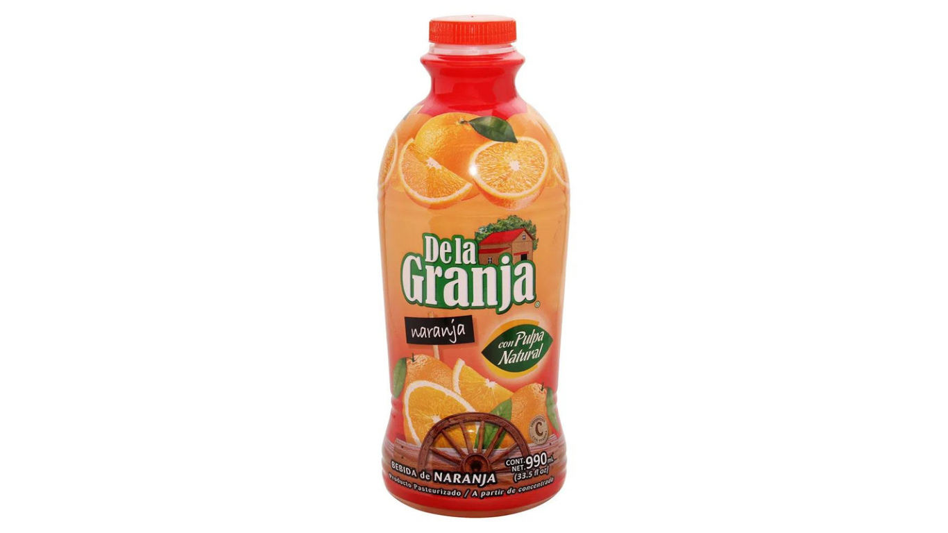 DE LA GRANJA JUGO NARANJA 1 LT: imagen 1