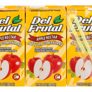 DEL FRUTAL NECTAR MANZANA 1/8/3 PACK/200 ML