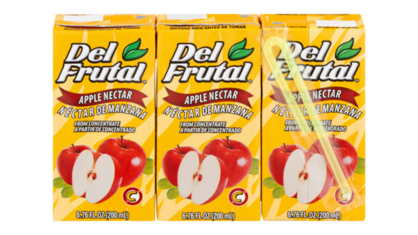 DEL FRUTAL NECTAR MANZANA 1/8/3 PACK/200 ML