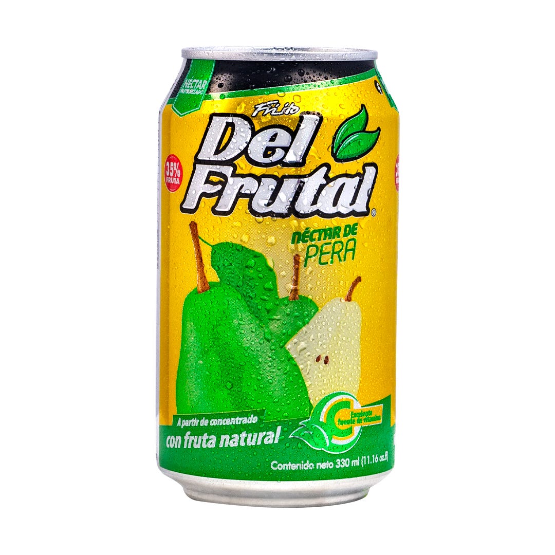 DEL FRUTAL NECTAR PERA 1/24/11.6 OZ: imagen 1