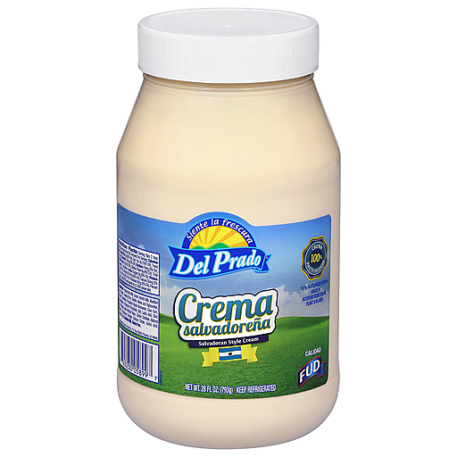 DEL PRADO CREMA SALVADORENA 28 oz