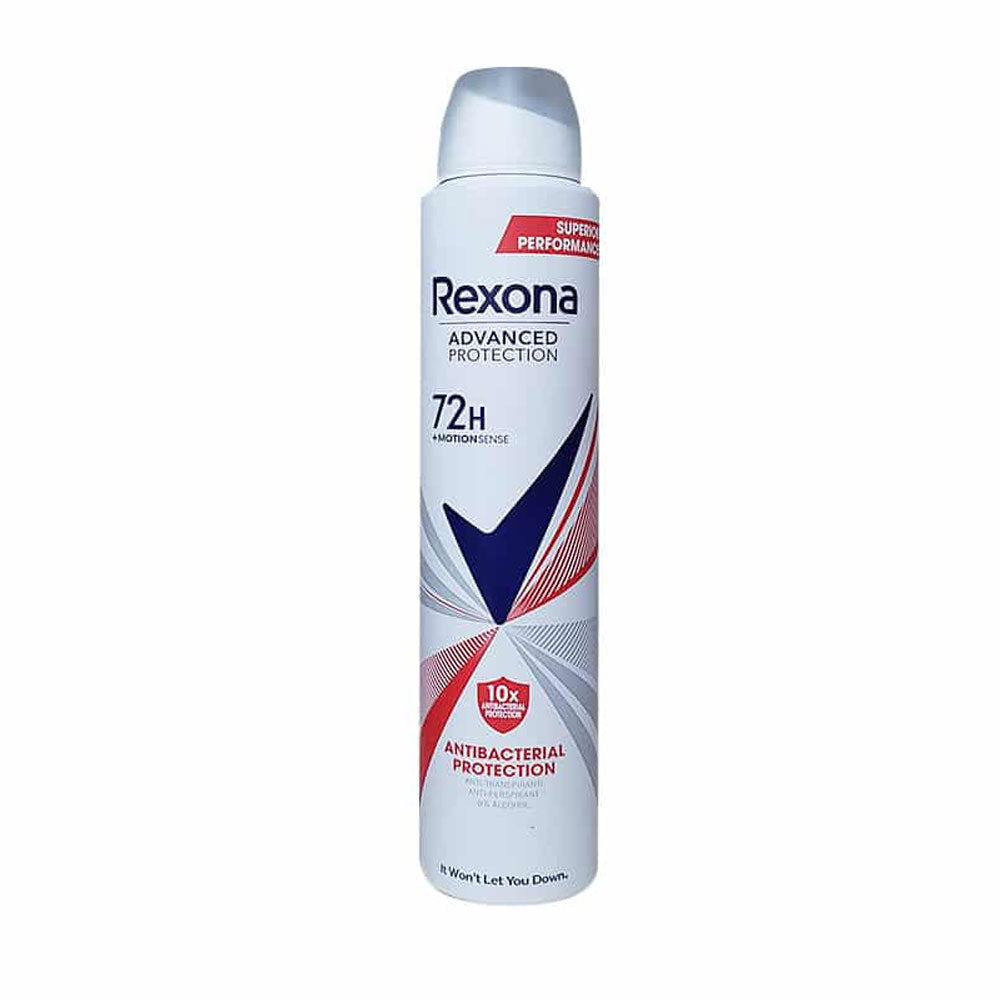 DESODORANTE REXONA ANTIBACTERIAL 200 ML: imagen 1