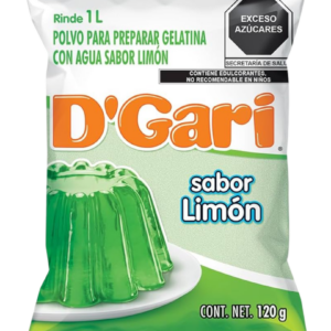 D'GARI GELATINA LIMON 120 GR