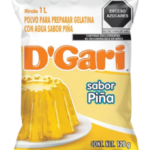 D'GARI GELATINA PINA AGUA120 GR