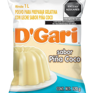 D'GARI GELATINA PINA COCO 120 GR