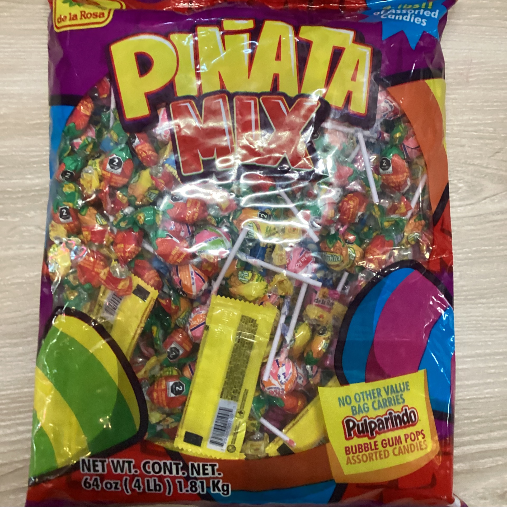 DLR PINATA MIX CANDY 64 oz: imagen 1