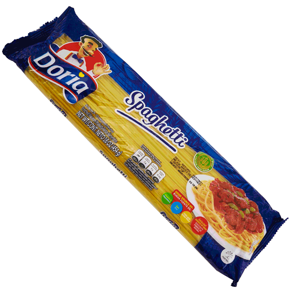 DORIA SPAGUETTI 21/16 OZ: imagen 1