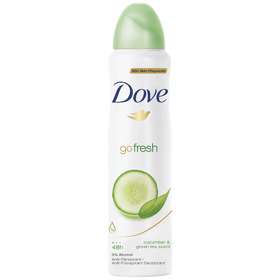 DOVE SPRAY GO FRESH 150 ML: imagen 1