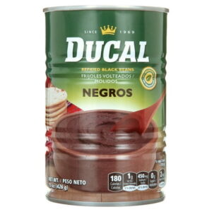 DUCAL REFRIED NEGROS 15 oz