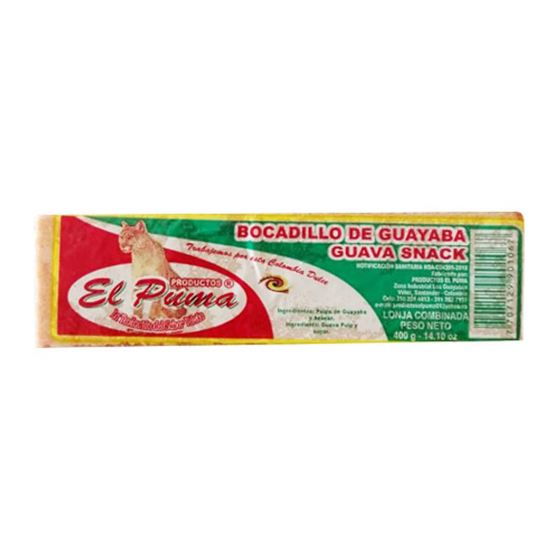 EL PUMA BOCADILLO DE GUAYABA LONJA ROJA 400 GR: imagen 1