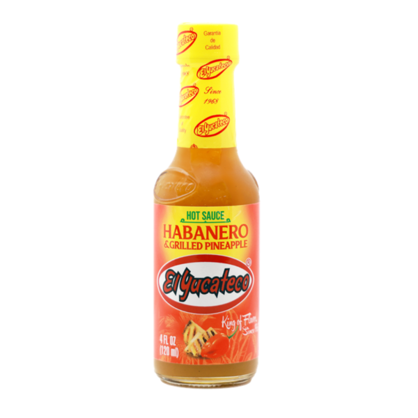 EL YUCATECO HABANERO PINEAPPLE 4 OZ