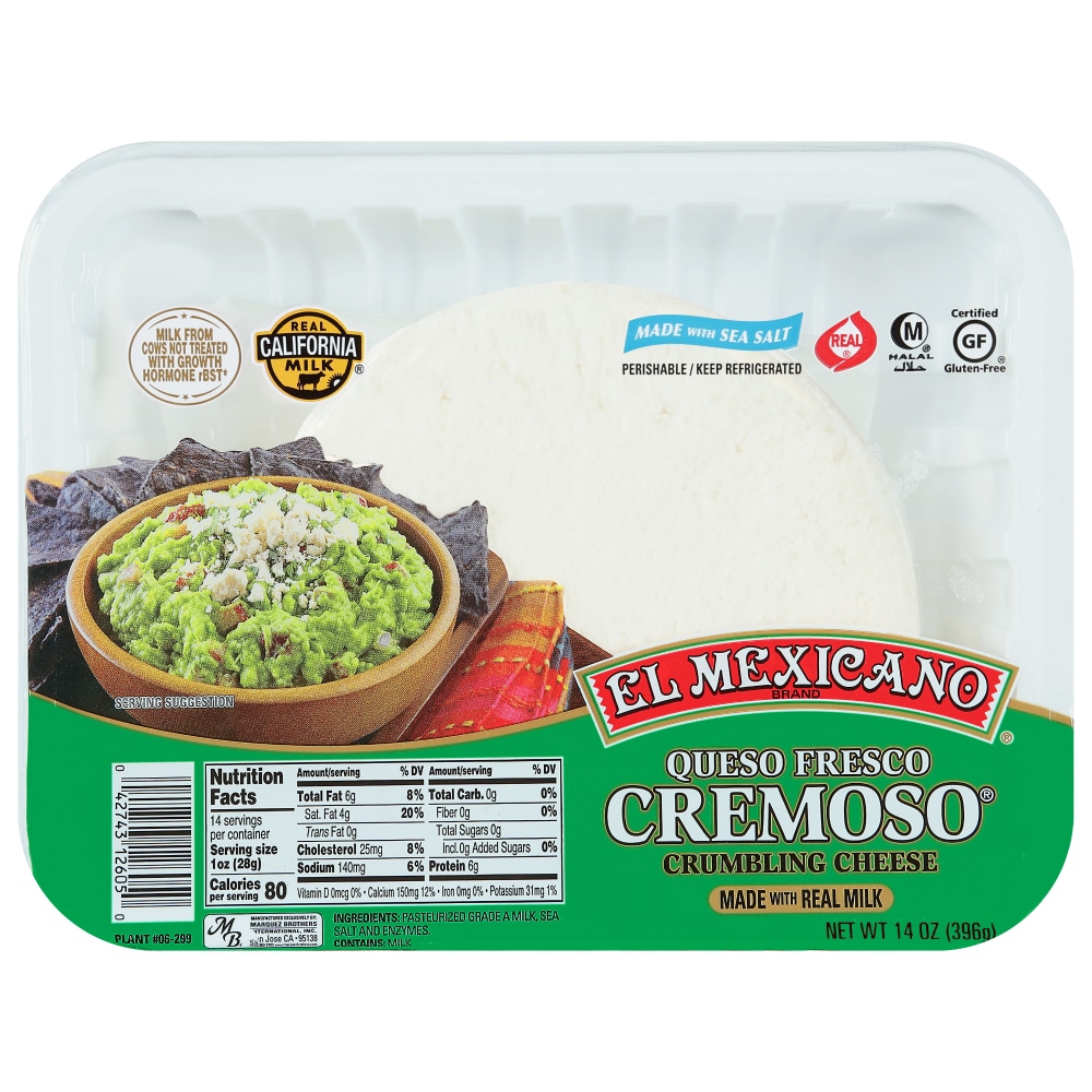 ELM QUESO CREMOSO (TRAY) 14.0 OZ: imagen 1