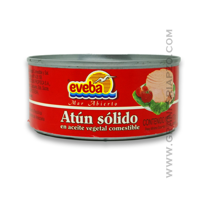 EVEBA ATUN ACEITE VEGETAL 170 GR: imagen 1